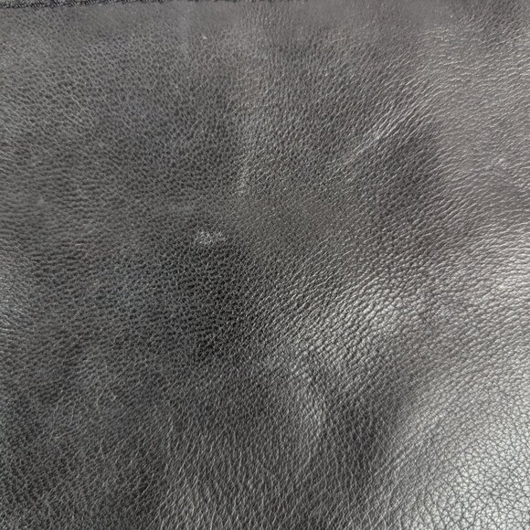 Authentic Bottega Veneta Black Leather Pouch Made in Italy